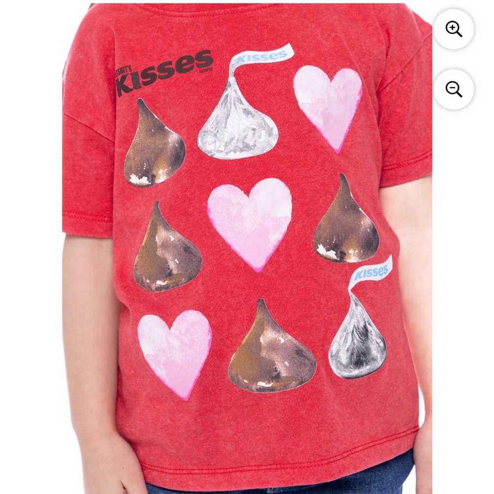 Hershey's Kisses Heart Tic-Tac-Toe T-Shirt